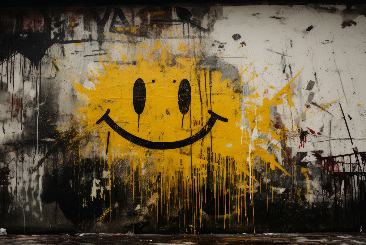 Graffiti emoticons Graffiti emoticons