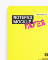 Paper Notepad Mockup