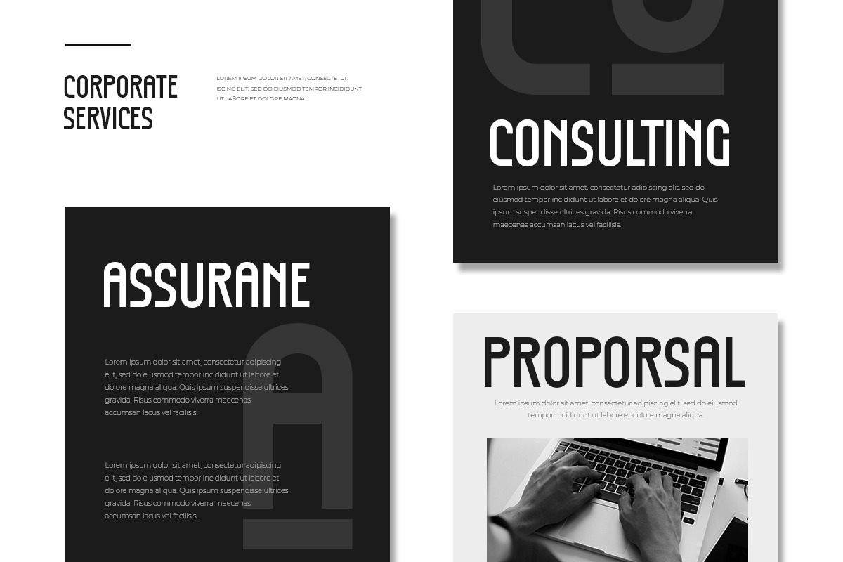 Ronald - Modern Corporate Condensed Font Ronald - Modern Corporate Condensed Font