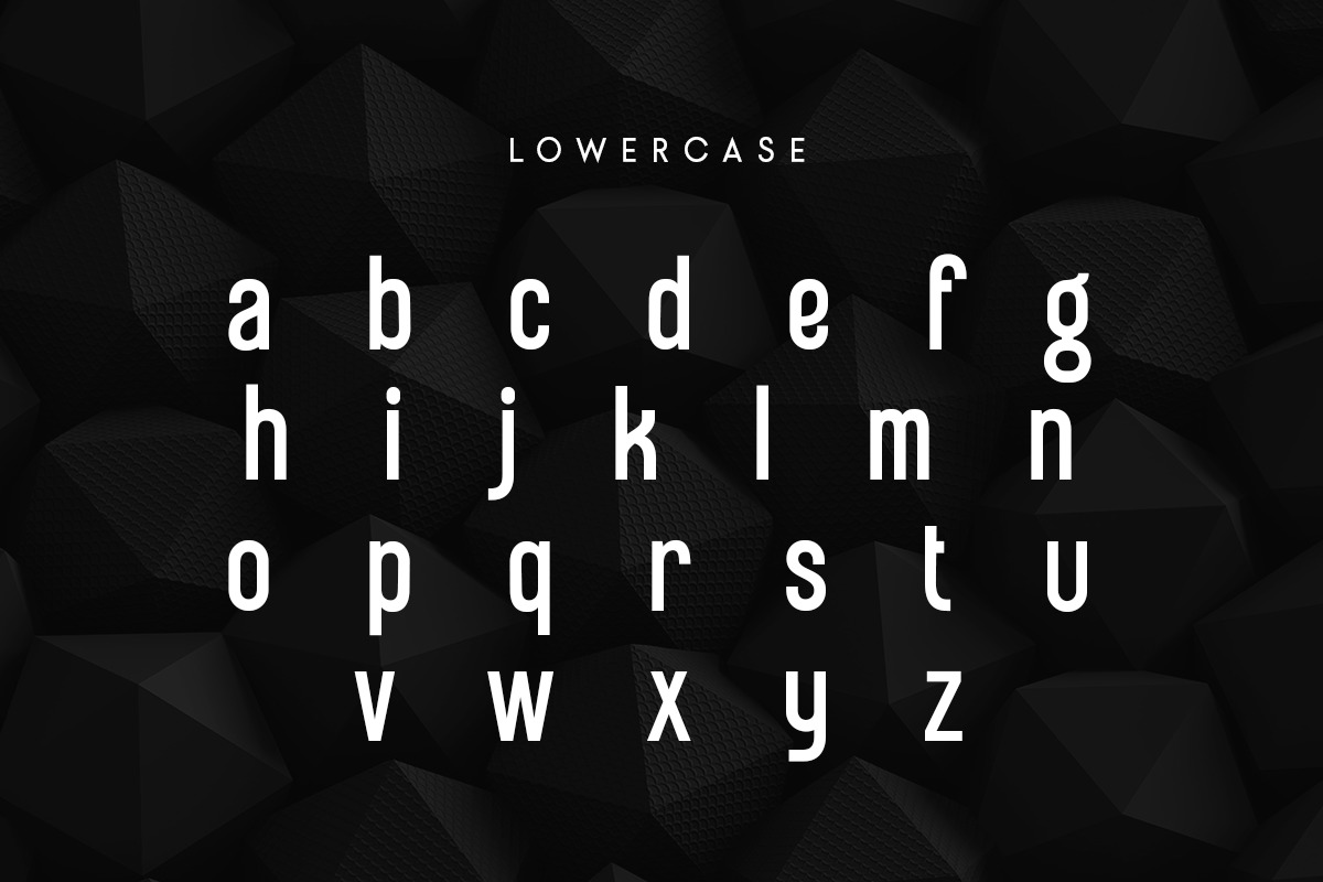 Ronald - Modern Corporate Condensed Font Ronald - Modern Corporate Condensed Font
