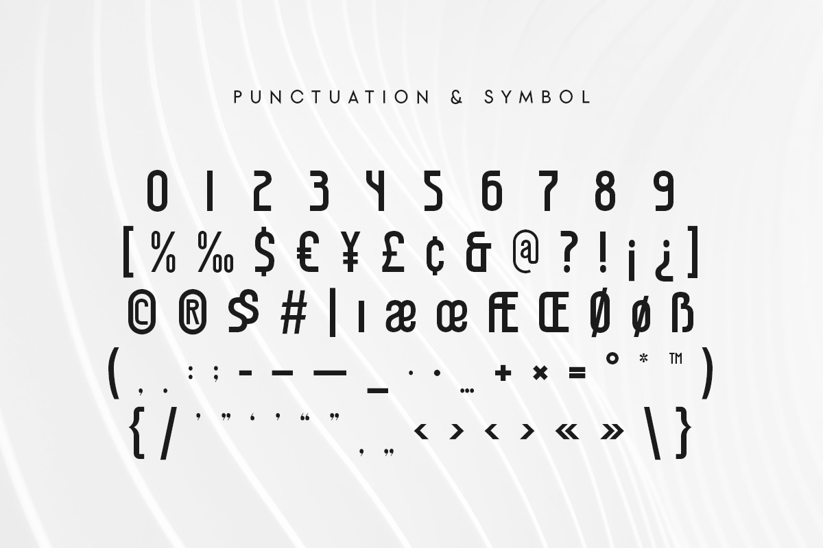 Ronald - Modern Corporate Condensed Font Ronald - Modern Corporate Condensed Font
