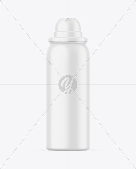 Matte Spray Bottle Mockup