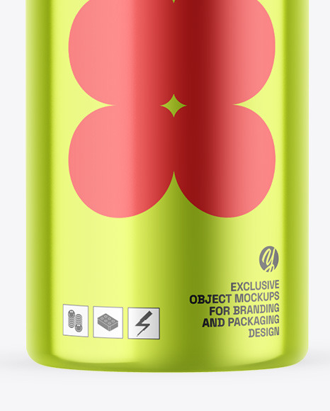 Metallic Deodorant Mockup Metallic Deodorant Mockup