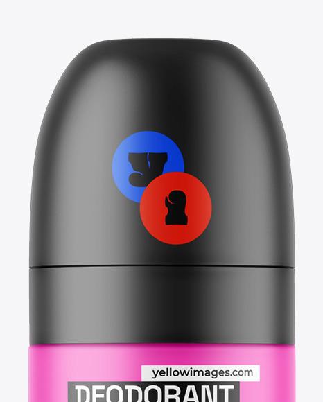 Matte Deodorant Mockup