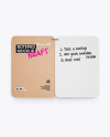 Kraft Notepad Mockup