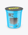 Glossy Yougurt Cup Mockup