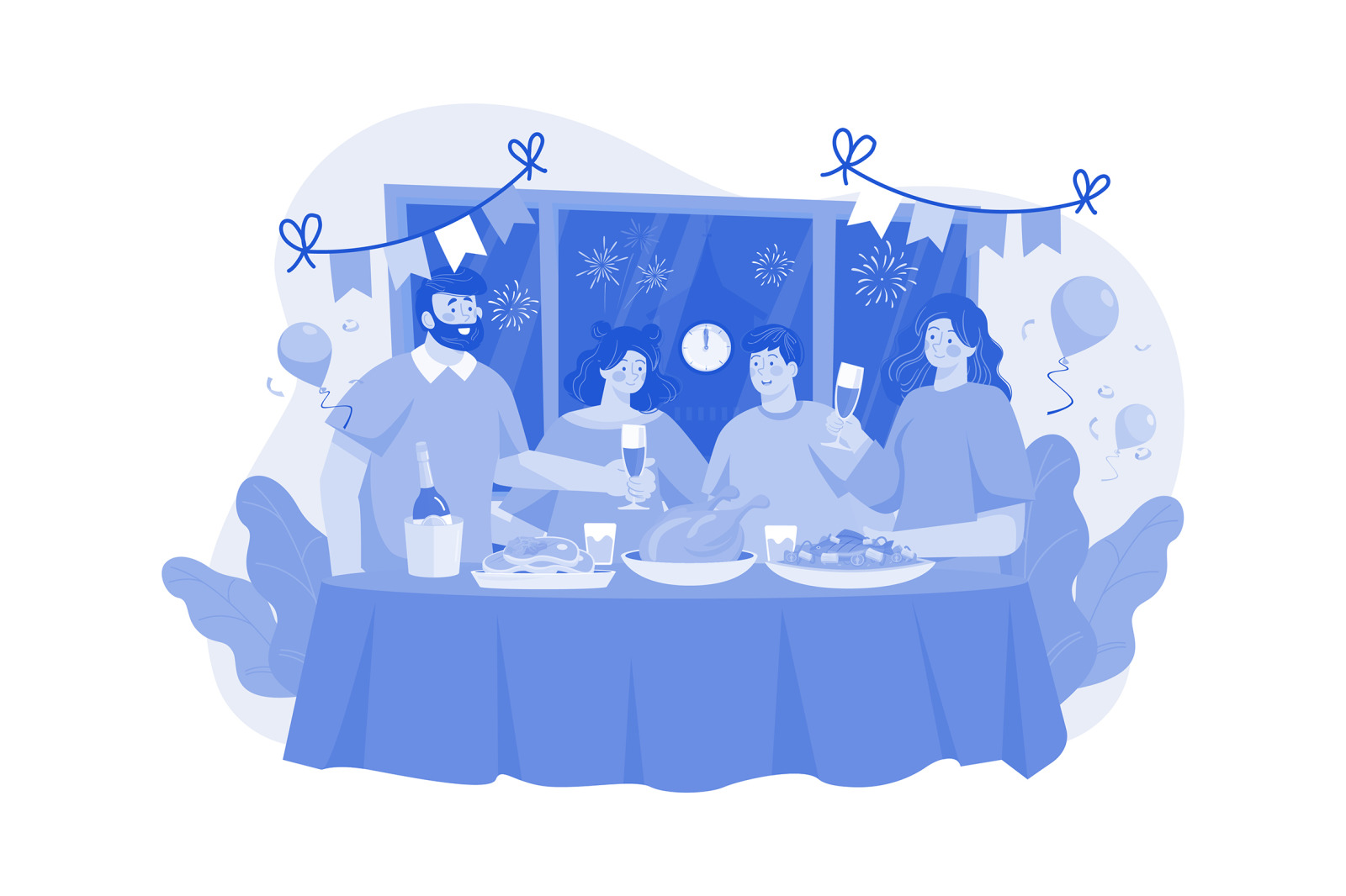 M520_New year’s Eve Illustration Pack M520_New year’s Eve Illustration Pack