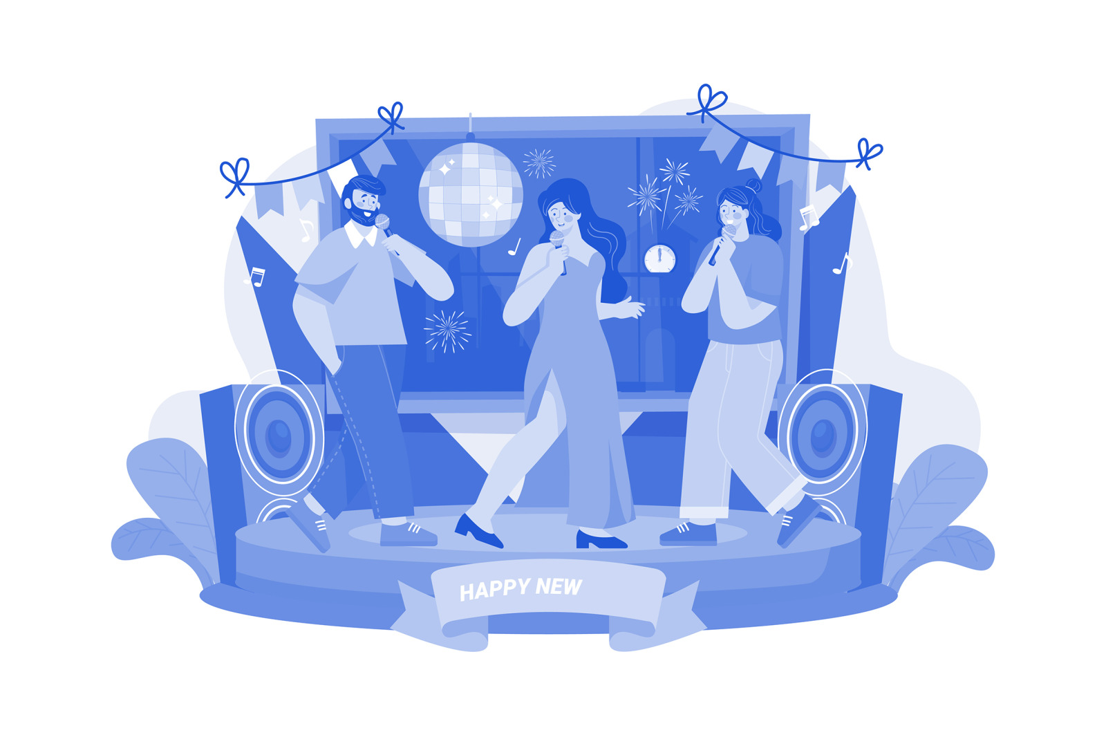 M520_New year’s Eve Illustration Pack M520_New year’s Eve Illustration Pack