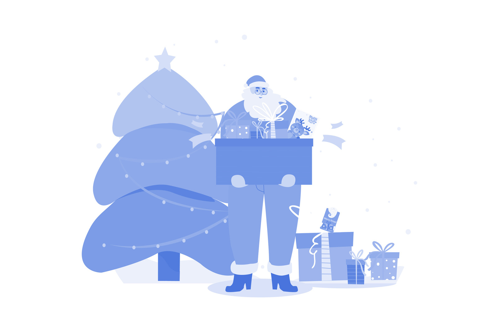 M519_Christmas Illustration Pack