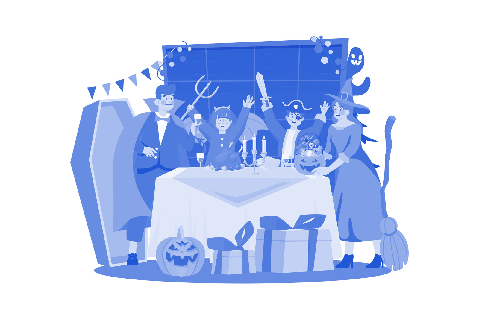 M518_ Halloween Illustration Pack M518_ Halloween Illustration Pack