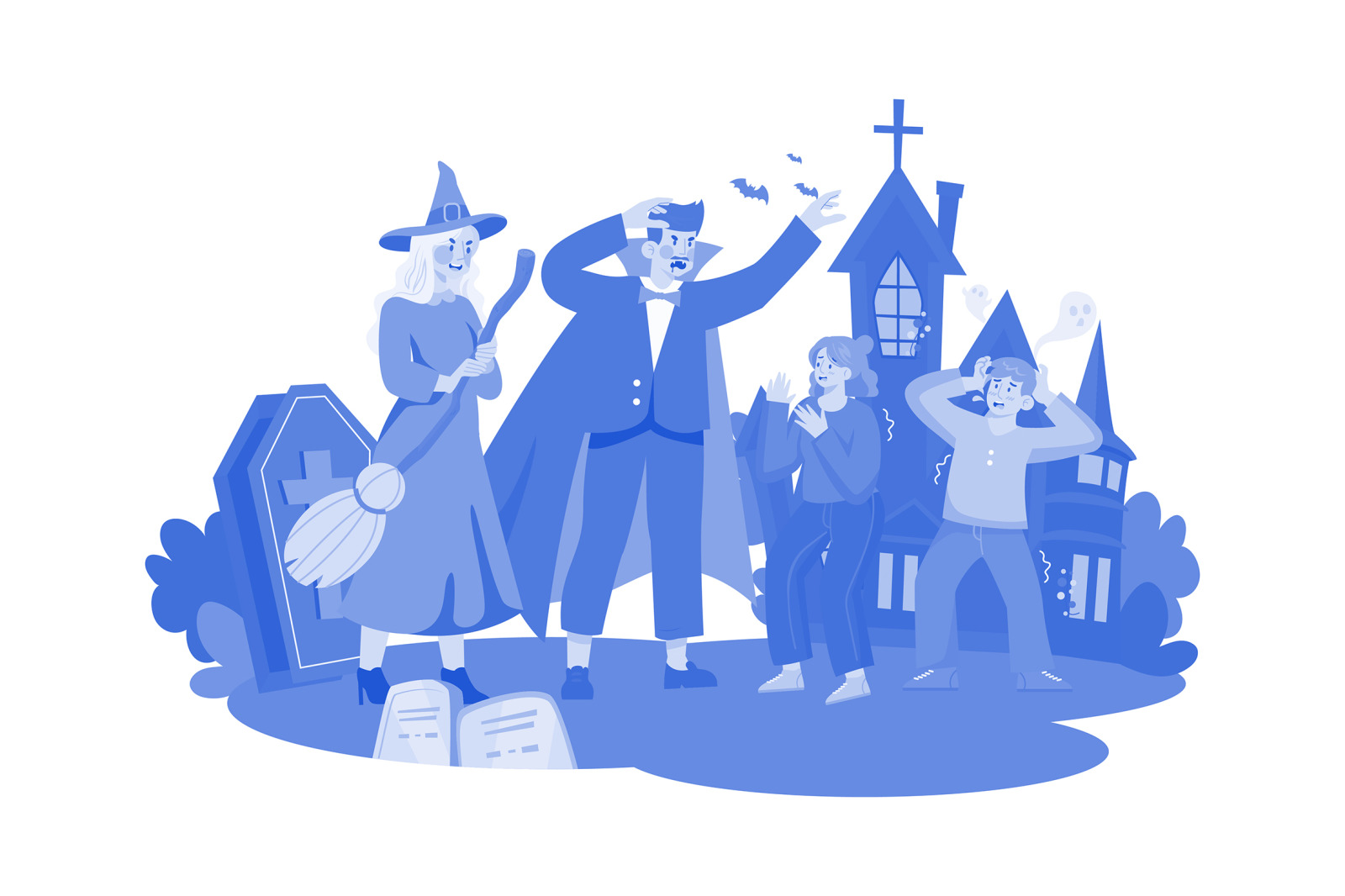 M518_ Halloween Illustration Pack M518_ Halloween Illustration Pack