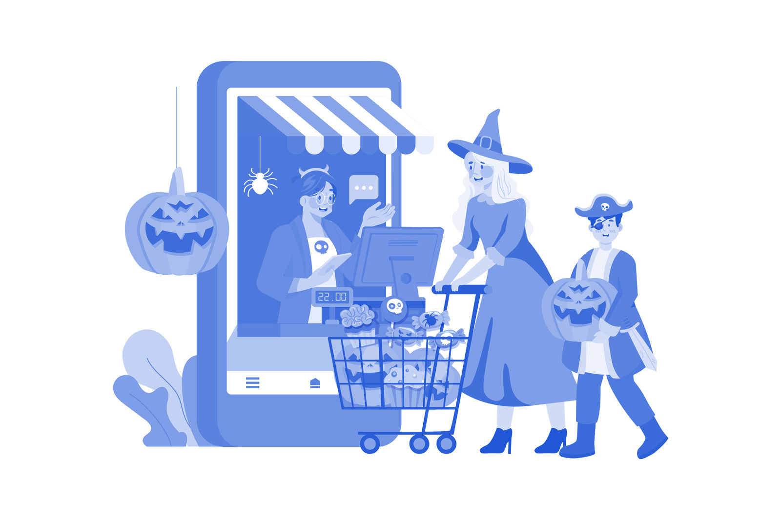 M518_ Halloween Illustration Pack M518_ Halloween Illustration Pack