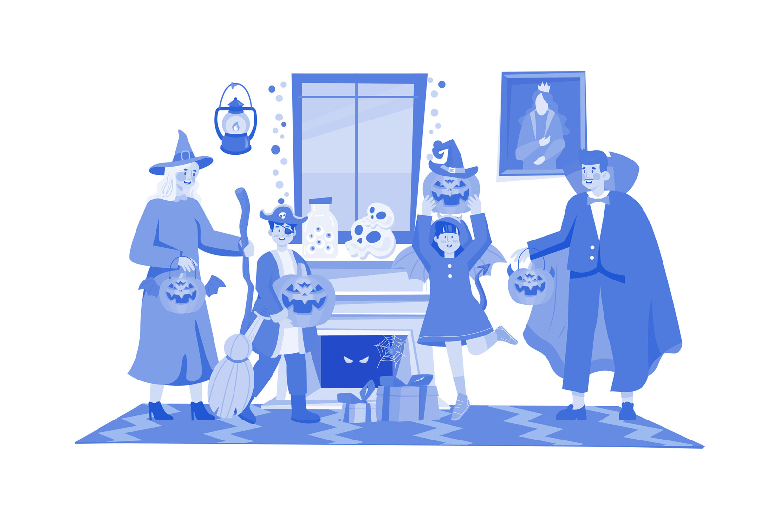 M518_ Halloween Illustration Pack M518_ Halloween Illustration Pack