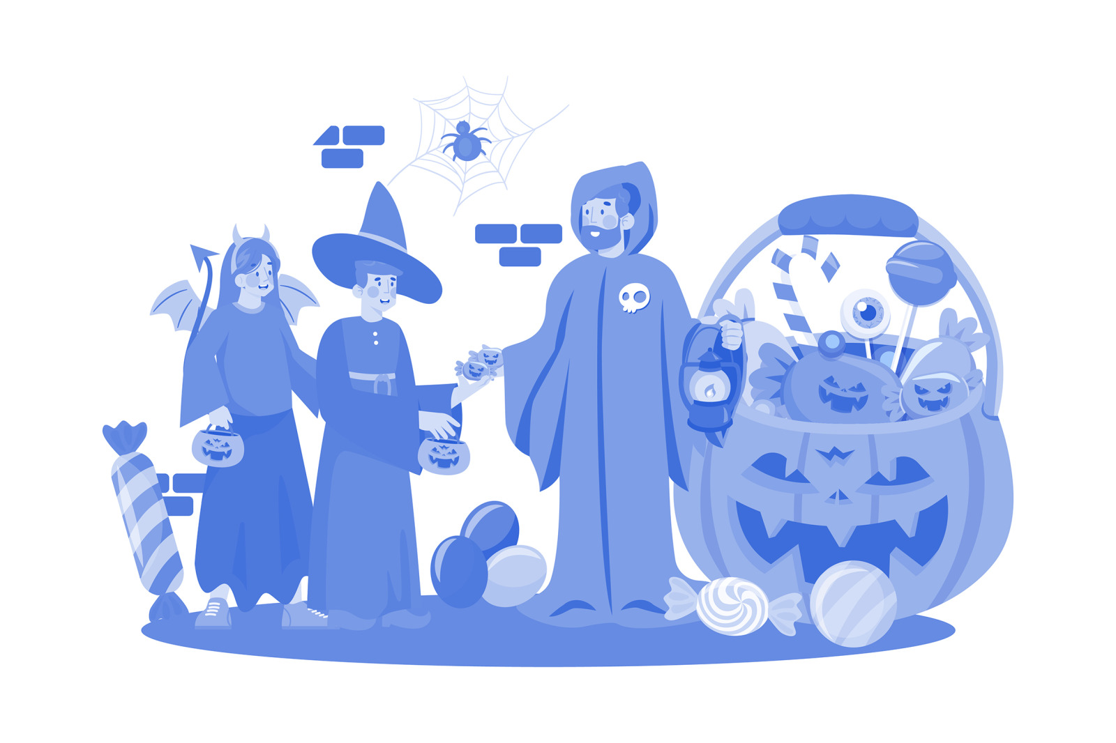 M518_ Halloween Illustration Pack M518_ Halloween Illustration Pack