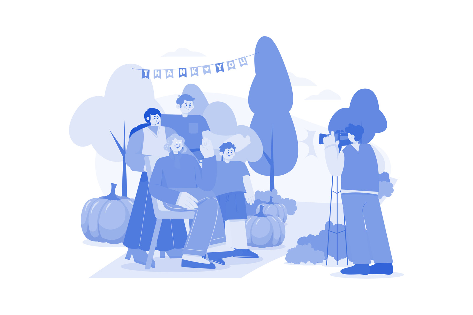 M517_ Thanksgiving Day Illustration Pack M517_ Thanksgiving Day Illustration Pack