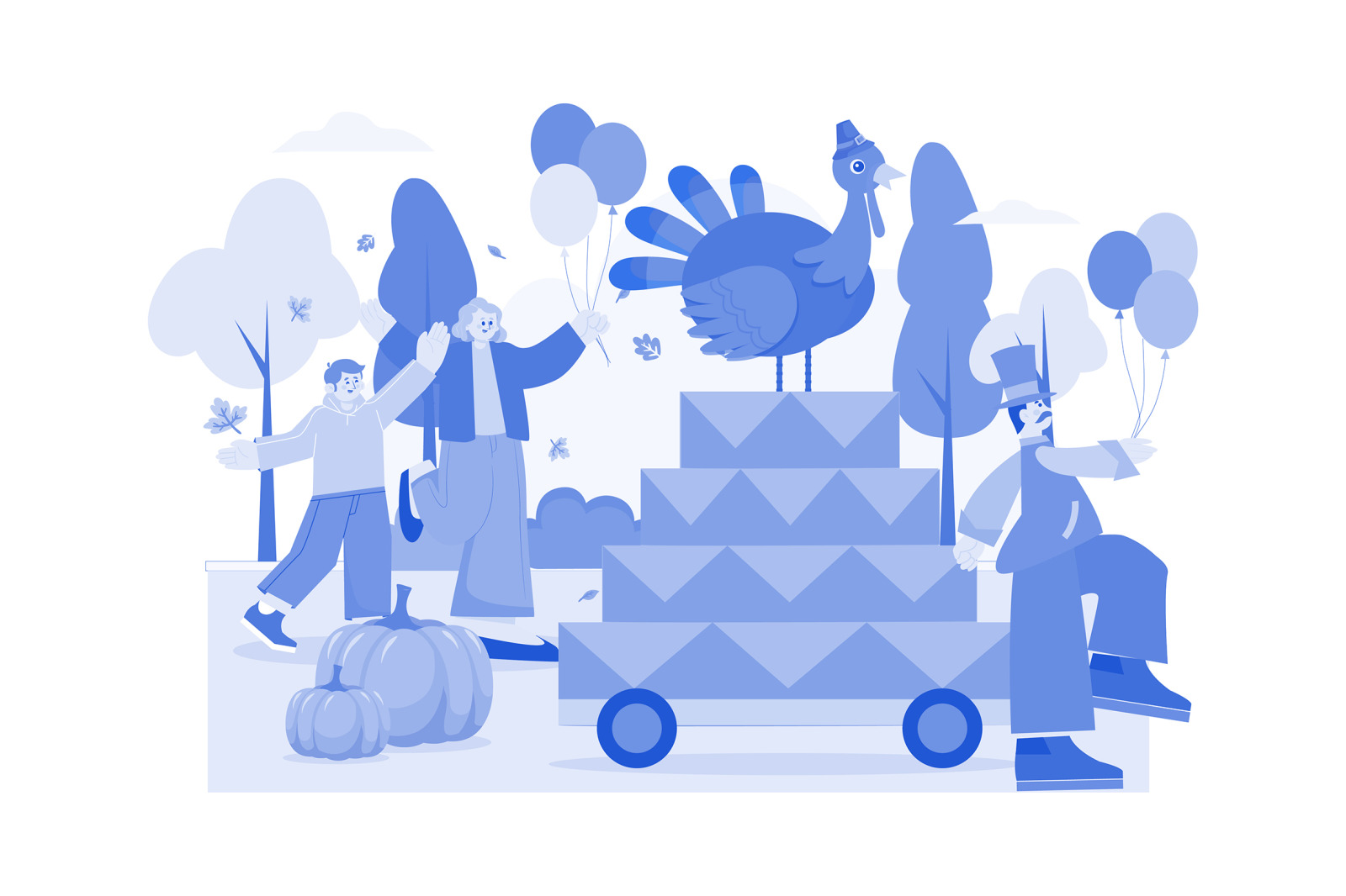 M517_ Thanksgiving Day Illustration Pack M517_ Thanksgiving Day Illustration Pack