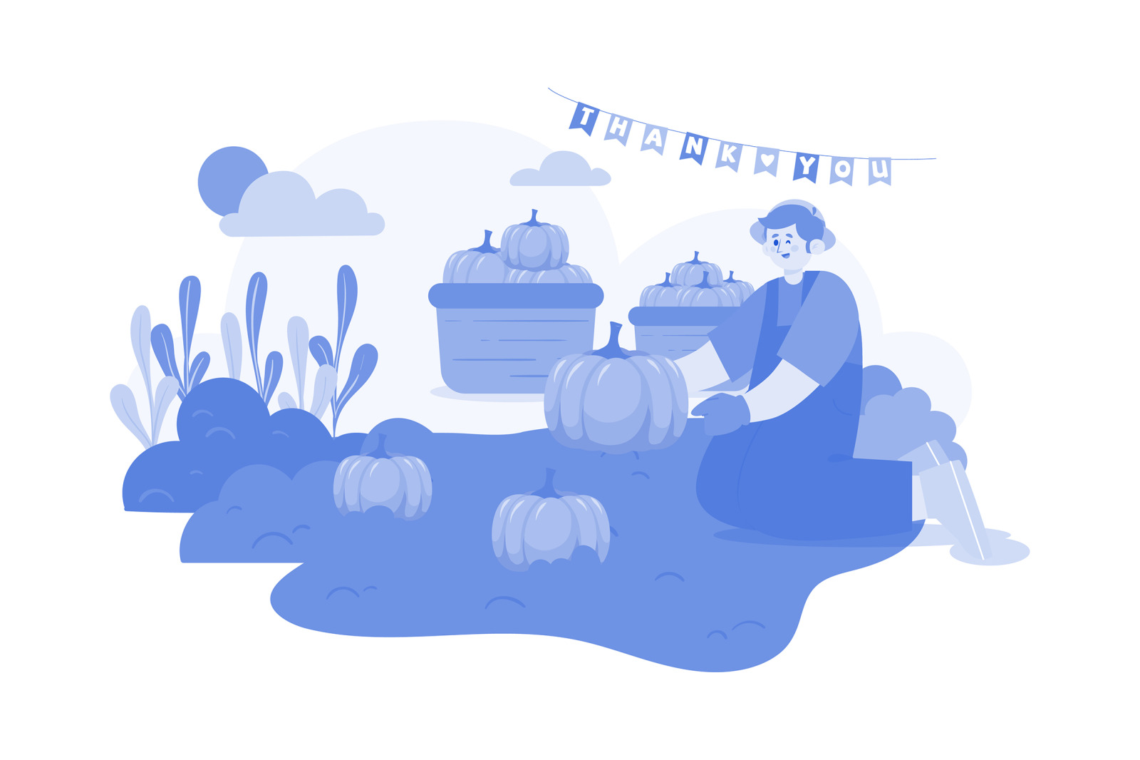 M517_ Thanksgiving Day Illustration Pack M517_ Thanksgiving Day Illustration Pack