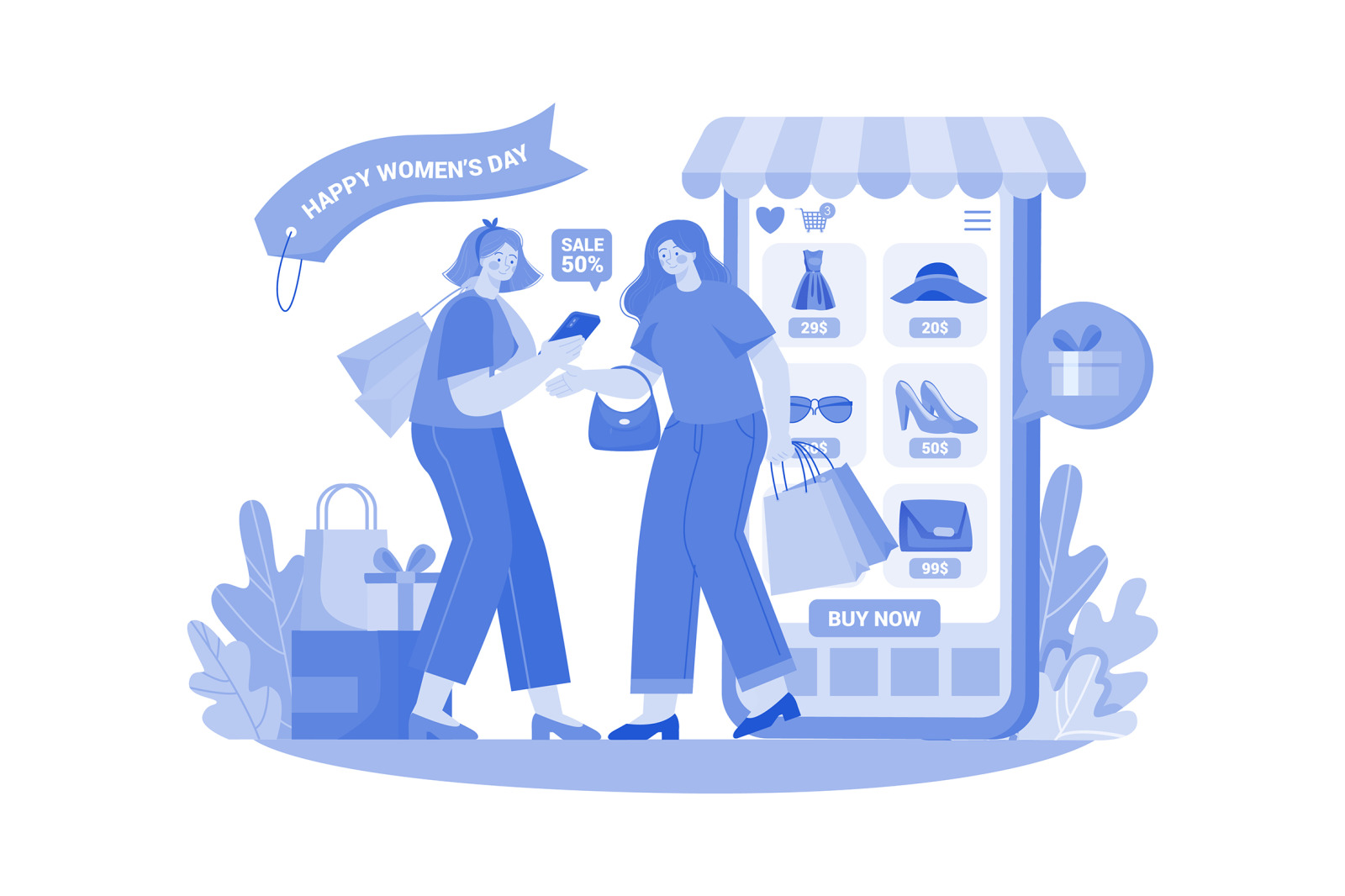 M515_Woman’s Day Illustration Pack M515_Woman’s Day Illustration Pack