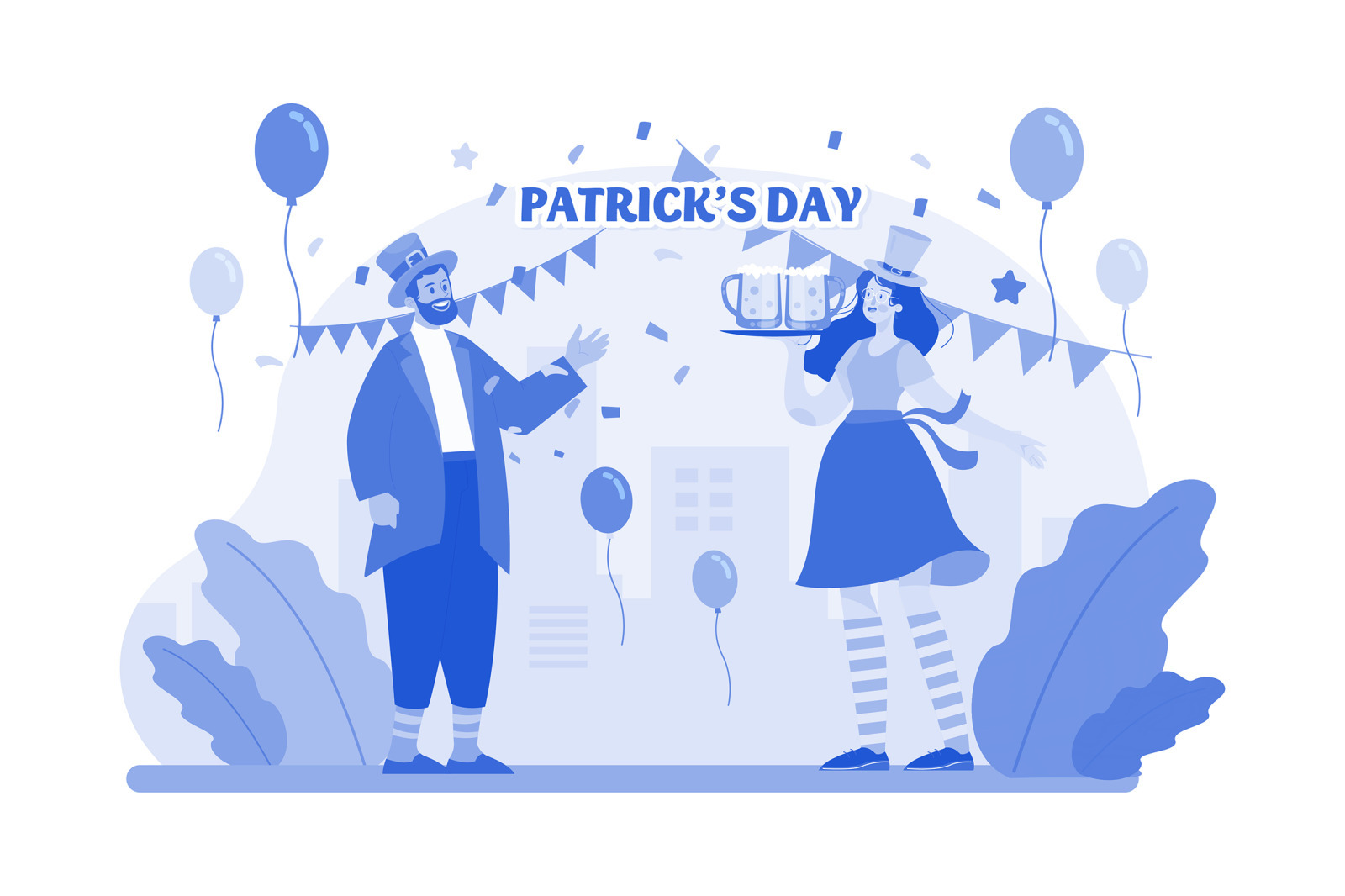 M512_St. Patrick’s Day Illustration Pack