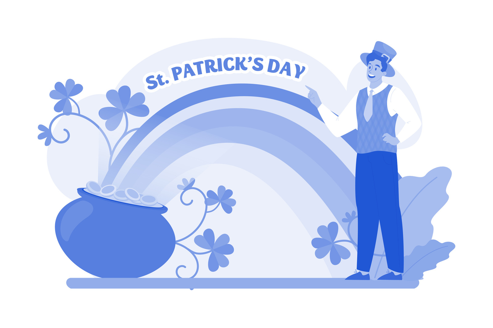 M512_St. Patrick’s Day Illustration Pack