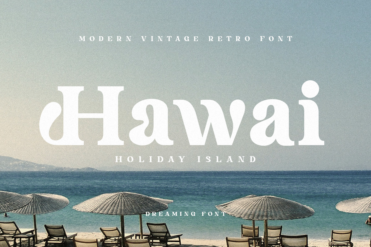Dreaming - Modern Vintage Retro Font Dreaming - Modern Vintage Retro Font