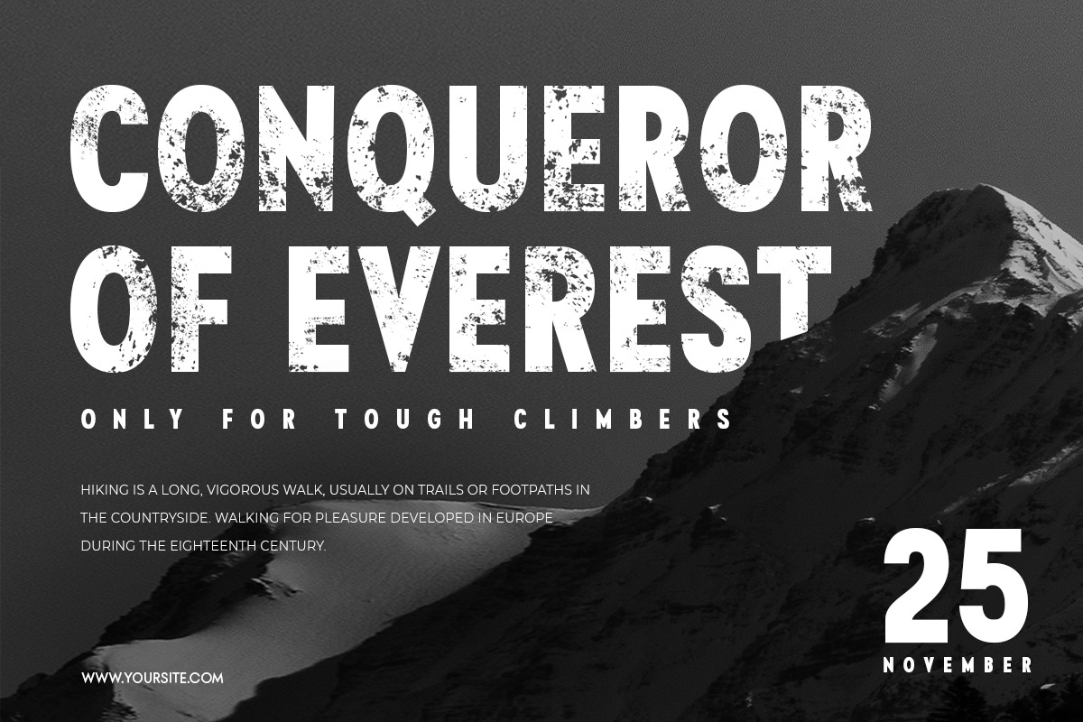 Brave - Modern Condensed Font Brave - Modern Condensed Font