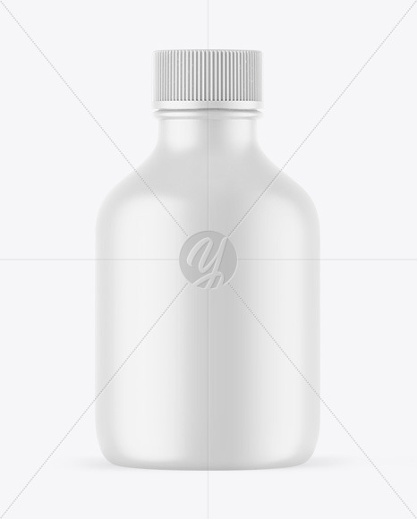 Matte Essential Oil Bottle Mockup