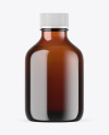 Amber Glass Essential Oil Bottle Mockup