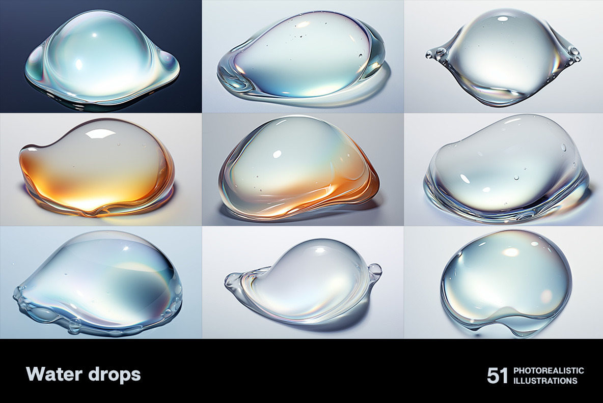 Water drops Water drops