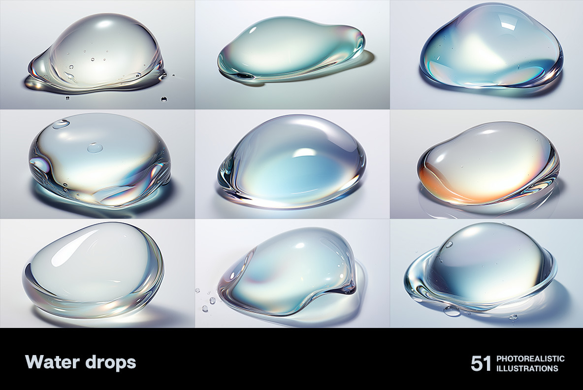 Water drops Water drops