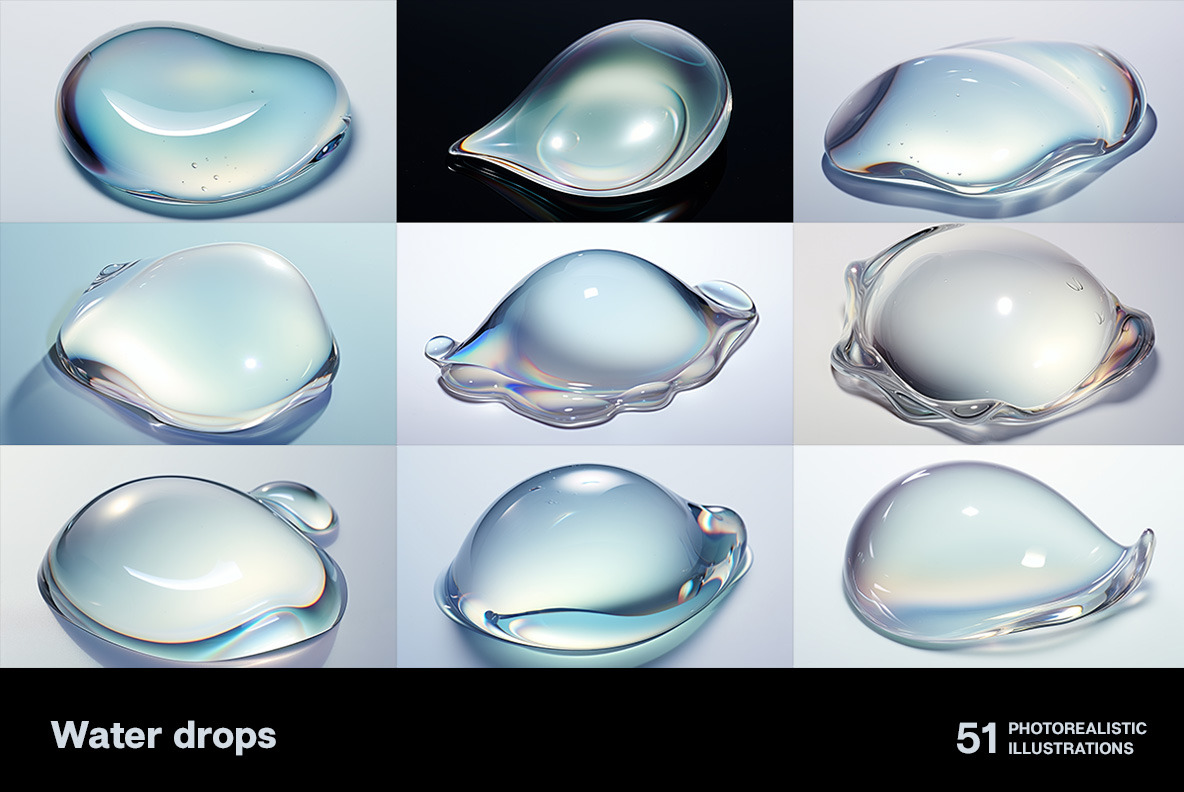 Water drops Water drops