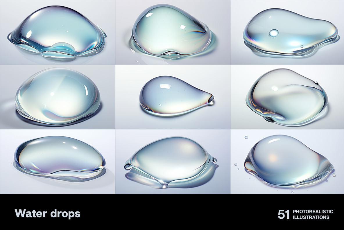 Water drops Water drops