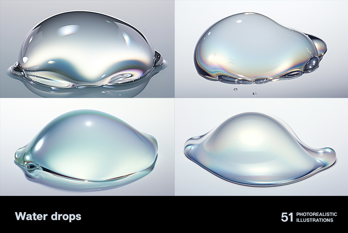 Water drops Water drops