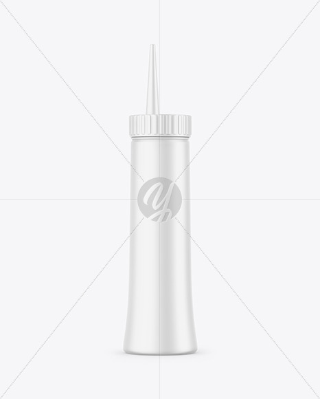 Matte Applicator Bottle Mockup