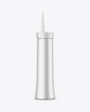 Metallic Applicator Bottle Mockup