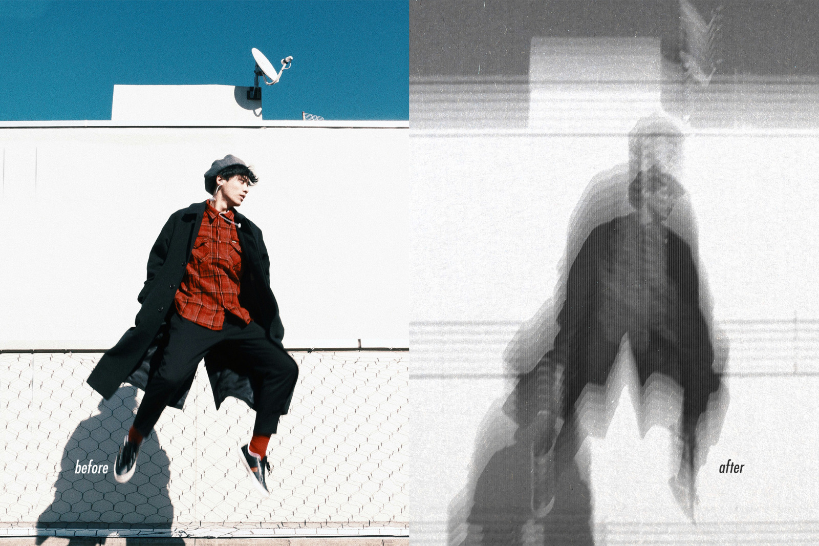 Psycho Disturbed Portrait Photo Effect