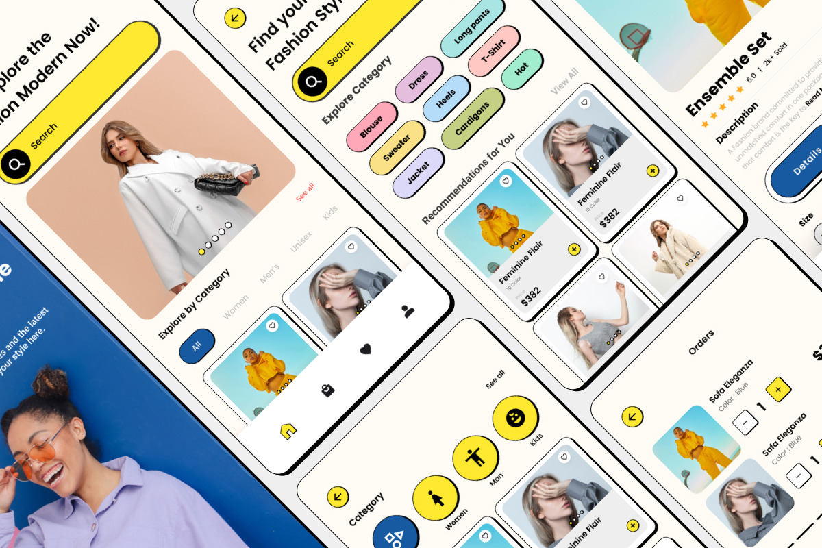 FashLuxe - Fashion Mobile App FashLuxe - Fashion Mobile App