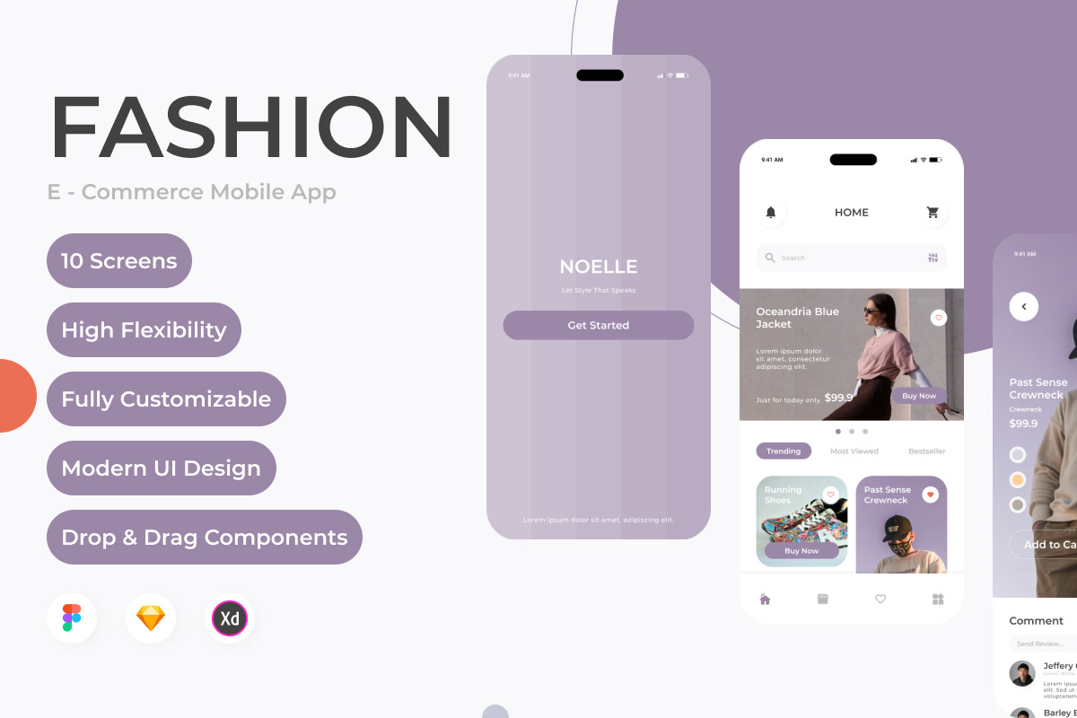 Noelle - Fashion Commerce Mobile App