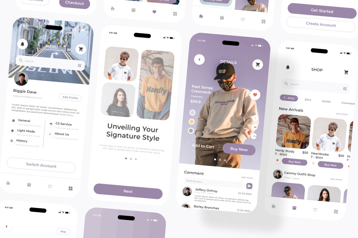 Noelle - Fashion Commerce Mobile App