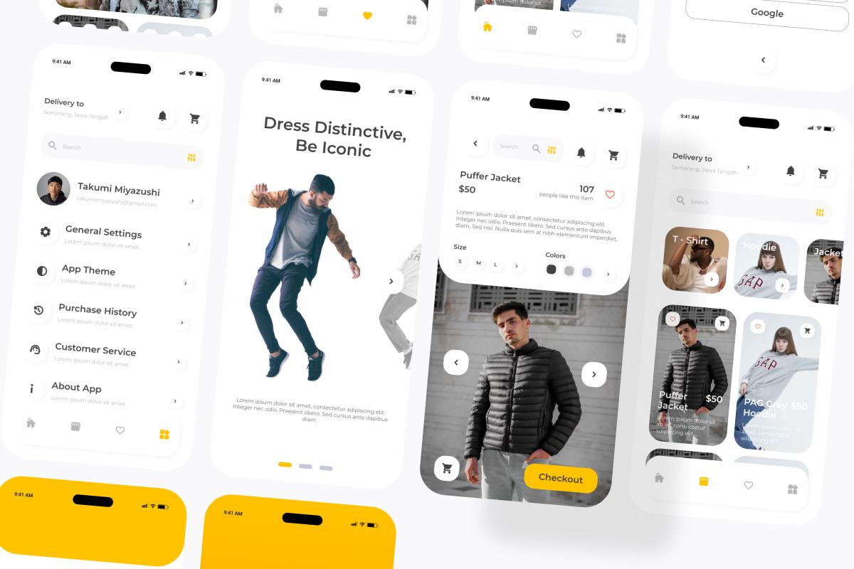 Veloure - Fashion Commerce Mobile App