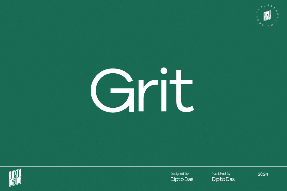 Grit Font Grit Font