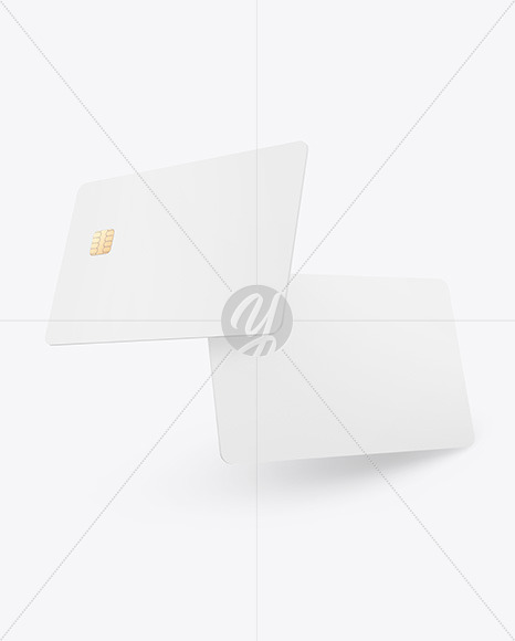 Two Credit Cards Mockup