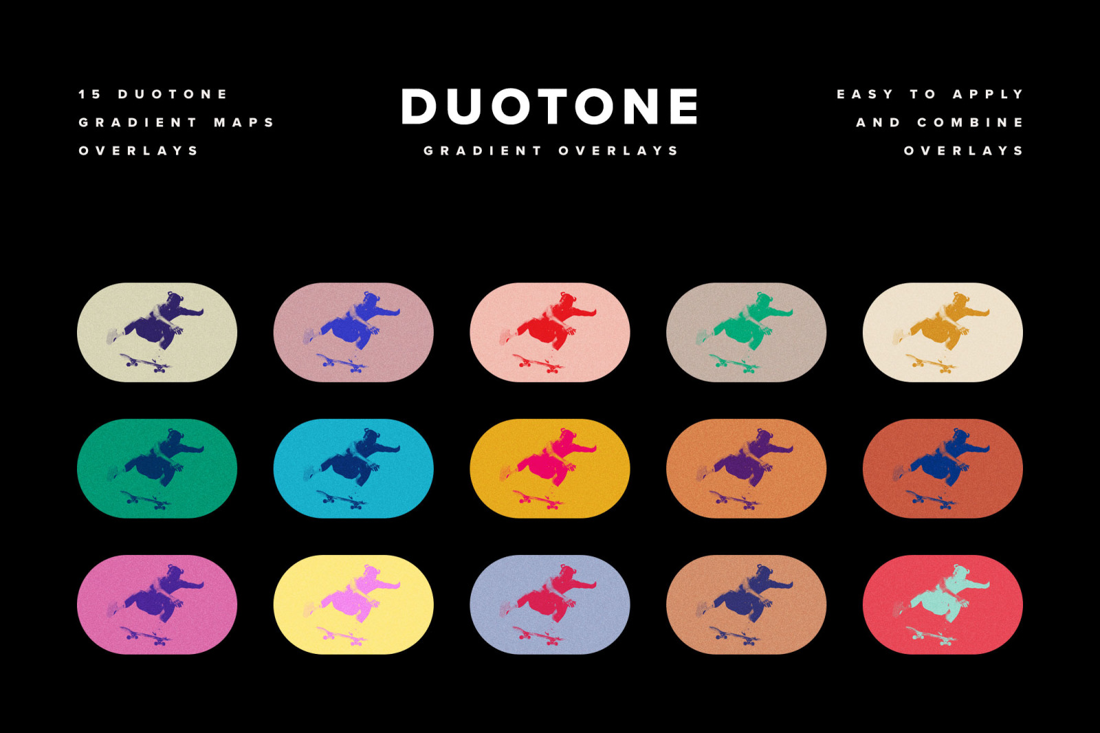 Grunge Duotone Photo Effects Pack Grunge Duotone Photo Effects Pack