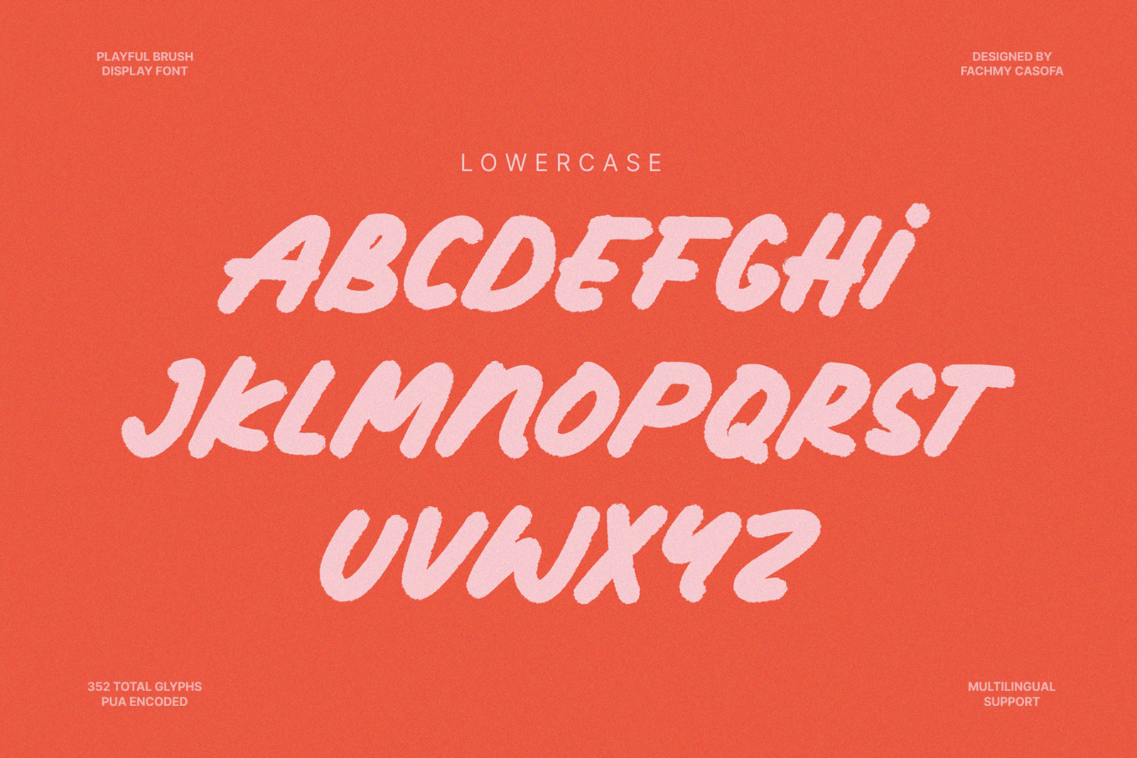 NCL AMORE BENKOVA - PLAYFUL BRUSH DISPLAY FONT