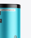 Matte Metallic Protein Jar Mockup Matte Metallic Protein Jar Mockup