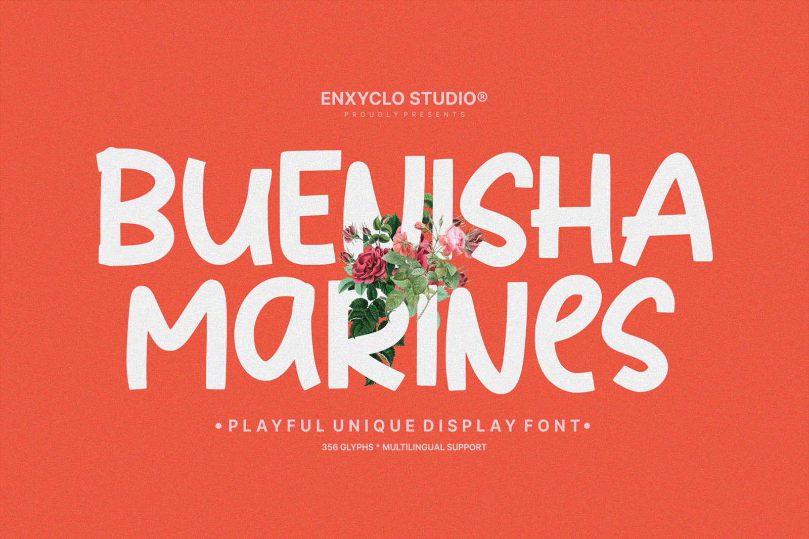 NCL BUENISHA MARINES - PLAYFUL DISPLAY FONT NCL BUENISHA MARINES - PLAYFUL DISPLAY FONT