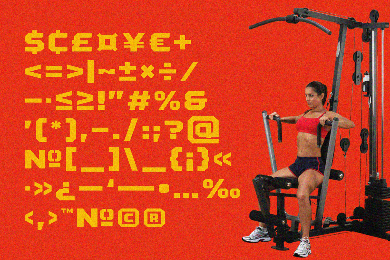 NCL MONSTER BEAST - GYM SPORT FONT