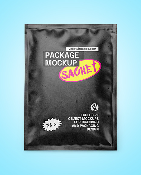 Kraft sachet Mockup