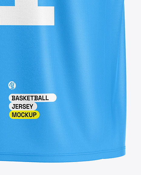 Basketball Jersey Mockup - Back View