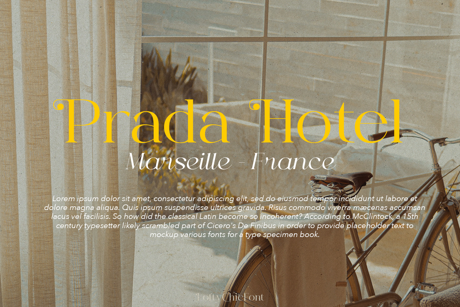 Lofty Chic Serif Lofty Chic Serif
